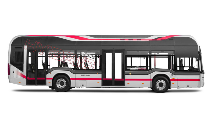 TATA Starbus Hybrid-samping kanan